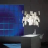 Lustre Contemporânea Modelo Papel Réplica Zettel