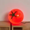 Decora-o-de-Casa-Luz-Noturna-Quarto-Atmosfera-de-Cabeceira-Luz-Presente-Enfeites-Suporte-Noturno-Vidro Abajur Pop Art Estilo Fruta Tomate
