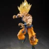 Dragon-Ball-Z-Shf-Figuras-Anime-Super-Saiyajin-Danos-de-Batalha-Goku-Local-do-20th-Anniversary Escultura Anime Japonês Dragon Ball Goku