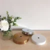 E27-Table-Metal-lamp-bases-Holder-with-10mm-central-hole-and-side-hole-fold-edge-inward-1 Base Redonda Para Abajures