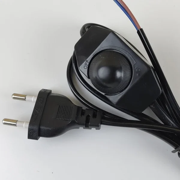 EU-Plug-With-Switch-Wire-1-7M-Dimmer-Black-White-Lamp-Cable-For-Table-Lamp-For