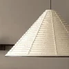 Estilo-japon-s-Wabi-sabi-Luzes-pingente-Designer-de-papel-arroz-sala-de-jantar-l-mpada Pendente Moderno Chapéu Estilo japonês Wabi-sabi