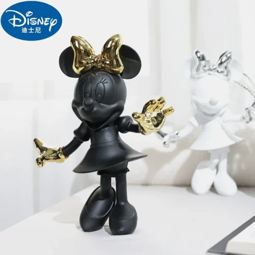 Figura-Anime-Minnie-Mouse-Est-tua-de-Resina-Bonecas-de-Cole-o-Decora-o-Brinquedos-Modelo Figura Resina Anime Minnie Mouse Disney