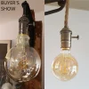 GANRILAND-E27-Lamp-Base-Copper-DIY-Lampholder-With-Switch-Edison-Vintage-Lighting-Screw-Socket-Antique-Brass-1 Soquete Encaixe Lâmpada E-27 base Edison Vintage Com Botão Liga/Desliga