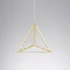H66f972ae8c1148449e0cd4297ee0e9e3K Luminária Pendente Triângulo Moderna