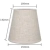 Hand-Crafted-Jute-Cloth-Lamp-Cover-Rustic-Fabric-Lampshades-for-Floor-Lamps-Candlestick-Lamps-Bedside-Lamps-2 Mini Cúpula Reposição Lustres e Pendentes