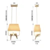 Luminária Infantil  Arte Pássaro Luz Led