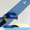Hdf96fcfcc0714a8cb2c94490e45d2ee7C Luminária Infantil Aeronaves de Ferro Forjado