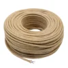 Juta-jaqueta-tran-ada-cabo-flex-vel-fio-el-trico-para-DIY-pingente-luz-corda-de-1 Cabo Cânhamo Vintage Trançada Cabo Flexível, Fio Elétrico 250V