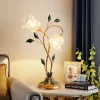 L-mpada-De-Mesa-De-Flor-De-Vidro-para-Quarto-L-mpadas-De-Mesa-Luz-Noturna-1 Abajur De Mesa Modelo Flor De Vidro e Luz De Led