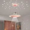 Luminária Infantil Disco Voador Alienígena