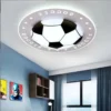 Luminária Infantil Sobrepor Bola Futebol Luz LED