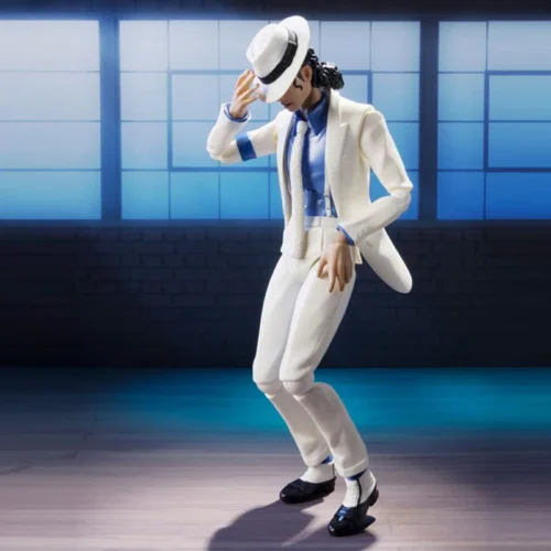 Michael-Jackson-Action-Figure-Model-Toys-MJ-Thriller-Joint-Movable-Justi-a-suave-Moonwalk-presente-de Escultura Cultura Pop Michael Jackson