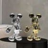 Mickey-Minnie-Mouse-Action-Figure-Estatueta-de-Resina-Bonecas-de-Cole-o-Brinquedos-Modelo-Fashion-Decora-2 Mickey e Minnie Mouse Action Figure De Resina
