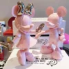 Minnie-Mickey-Mouse-Action-Figure-Est-tua-Moderna-Simples-Brinquedos-Cole-o-Resina-Decora-o-Criativa Minnie e Mickey Mouse Figura Resina Disney