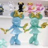 Minnie-Mickey-Mouse-Action-Figure-Est-tua-Moderna-Simples-Brinquedos-Cole-o-Resina-Decora-o-Criativa-2 Minnie e Mickey Mouse Figura Resina Disney