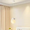 Modern-Cartoon-Bear-LED-Pendant-L-mpadas-para-o-quarto-do-mi-do-Cabeceira-Sala-de-2 Luminária Infantil Lua Com Ursa ou Coelho Acima Dormindo