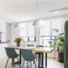 Modern-E27-Ceiling-Pendant-Lamp-Aluminum-Lampshade-Restaurant-Dining-Table-Kitchen-Decorative-Lighting-1 Pendente Moderno 1/2 Esfera Alumínio Pintado Diversa Cores
