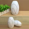 Modern-Opening-D4-2cm-Fitter-White-Glass-Shade-Replacement-Egg-Drum-Lampshade-Cover-Lighting-Fixture-Accessory-1 Cúpula/cabeça De Reposição Para Lustres e Pendentes