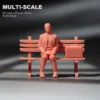 Mini Escultura Cultura Pop Filme Mr.Forrest Gump