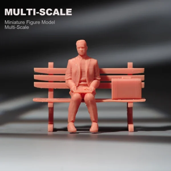 Mini Escultura Cultura Pop Filme Mr.Forrest Gump