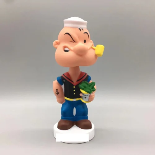 Nodding-Poey-Shake-Head-Dolls-Dashboard-Car-Decora-o-Acess-rios-Auto-Bobble-Head-Toy-para Escultura Marinheiro Popeye Toy