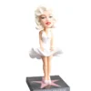 Nodding-marilym-onre-shake-head-boneca-do-painel-de-carro-acess-rios-de-decora-o-do Escultura Cultura Pop Estrela Hollywood Marilyn Monroe