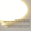 Nordic-LED-Ceiling-Light-Cream-Iron-Flying-Saucer-Lamps-For-Living-Room-Bedroom-Study-Room-Hallway-2 Luminária Sobrepor Moderno Disco Voador