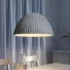 Nordic-LED-Pendant-Lights-L-mpadas-de-Resina-Macaron-Lumin-rias-Suspensas-Decora-o-Interior-Quarto-1 Pendente Moderno De Resina 1/2 Esfera