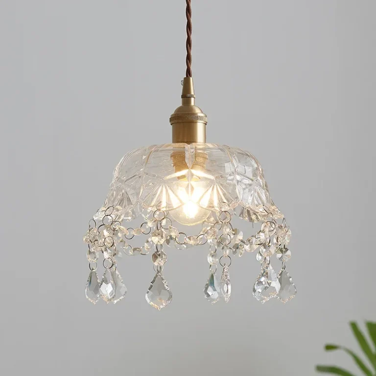 Pendente de vidro réplica crystal (Pendente De Vidro Réplica Crystal), disponível na Miresa, loja-de-luminárias-São-Paulo.