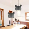 Nordic-moderno-luz-pingente-fio-macaro-lustre-interior-bonito-led-teto-pendurado-luz-da-sala-de-2 Luminária Infantil Mickey Mouse