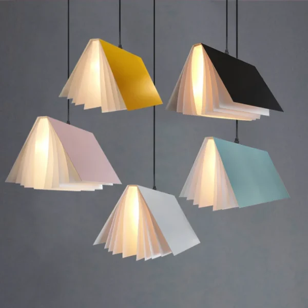 Novidade-Pendant-Lights-Book-Decoration-L-mpada-pendurada-Modern-Ceiling-Chandelier-Sala-de-Estudo-Biblioteca-Shop