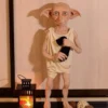 Novo-16cm-Halloween-Elf-Est-tua-Harryed-Magic-World-Dobby-Elf-Escultura-Figura-Resina-Ornamentos-Collectible Escultura Dobby Elfo Doméstico Réplica Inspiração Filme Harry Potter