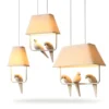 Luminária Infantil  Arte Pássaro Luz Led