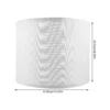 Paper-Lantern-Decorative-Lampshade-Replacement-Light-Fixture-Accessory-Drum-Fabric-1 Cúpula Reposição Redonda Branca Tecido Liso