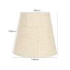 Pastoral-Style-Fabric-Lampshade-Desk-Lamp-Ceiling-Light-Cover-Lamp-Shade-for-Restaurant-Dining-Room-Tea-1 Cúpula De Reposição Cônica Para Abajures e Lustres