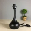 Plug-Bedside-Table-Lamp-Wooden-Tripod-Nightstand-Lamp-Base-for-Bedroom-Living-Room-Office-Black-Desktop-2 Base De Abajur Moderno e Compacto