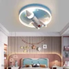 Quarto-da-l-mpada-do-teto-das-crian-as-menino-moda-olho-led-luz-de-teto-1 Luminária Infantil Foguete Led Luz