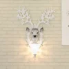 Requintado-led-decorativo-l-mpada-de-parede-design-criativo-resina-veados-luz-mordern-luxo-arte-decora-1 Luminária Parede Arandela Requintado led e Design Animal