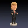 Escultura Resina Cartoon American Donald Trump President
