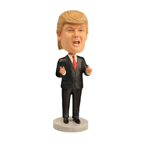 Resina-Cartoon-American-President-Statue-Figurine-bonito-Desktop-Showcase-Ornamentos-Office-Home-Sala-Decora-o-Bonecas Escultura Resina Cartoon American Donald Trump President