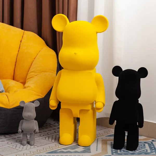 Reunindo-Bearbrick-Est-tua-Caixas-De-Dinheiro-Est-tua-De-Urso-Caixas-De-Dinheiro-Decora-o-2
