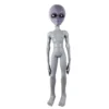 S3aa847f678a14a45ba408775a7641d08D Escultura Cultura Pop Alienígena Latex 100cm Altura