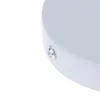 S419e6678f1764c8f8d2858651bba5638M Base/Canopla Placa Redonda Para Luminárias de Teto Com 10cm