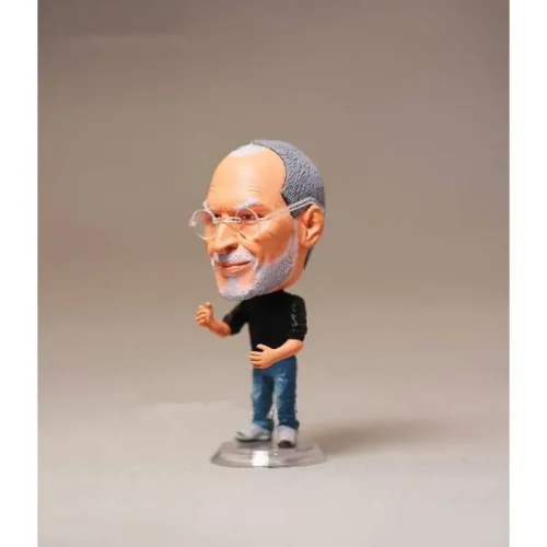 S44cf900ec5ca4e45a9cf0d24a4674cd1L Personalidade Importante Réplica Steve Jobs Apple Cultura Pop
