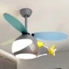S4dbbc0e8938546e79879e6c1200dd6a1M Luminária Infantil Pendente Criativo Helicóptero Com Luz De LED
