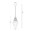 S6849e3bac9684a5a84a15976dfb91aefx Luminária Infantil Pendente Forma De Sorvete