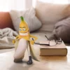 S96f23da9a1be465fac8b0ae2ee6736b5W Estátua Engraçada Banana Man de Resina Design Cultura Pop