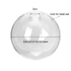 Reposição Bola de Vidro Transparente Rosca Com 2.2cm Rosca G9