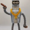 Sf0943fc0a4134b52ae96f1e490e3060bl Desenhos Animados Futurama Fry e Bender Action Figure